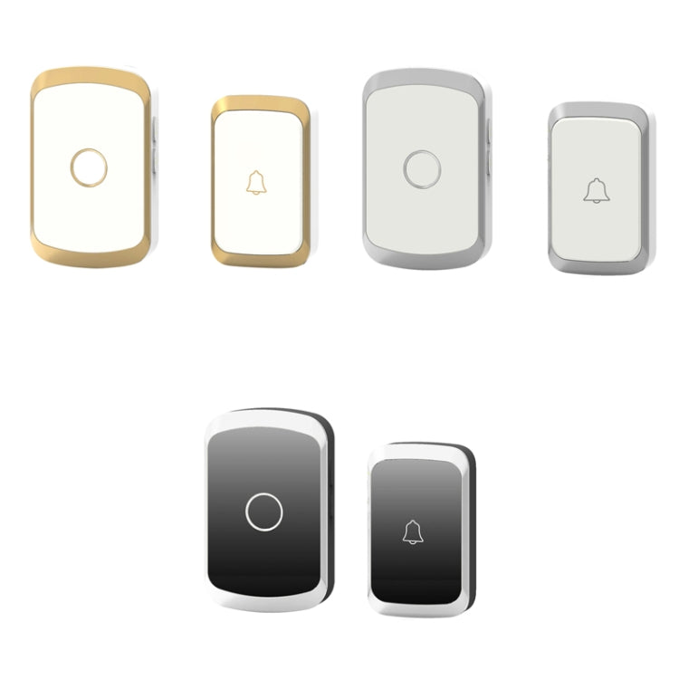 CACAZI A20 Smart Home Wireless Doorbell Digital Music Remote Control Waterproof Doorbell CACAZI A20 Smart Home Wireless Doorbell Digital Music Remote Control Waterproof Doorbell